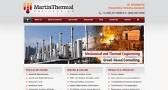 Desktop Screenshot of martinthermal.com